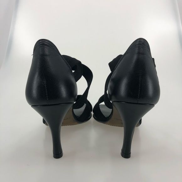 Donald J Pliner Black Jula Strappy Heeled Sandals - Picture 7 of 11
